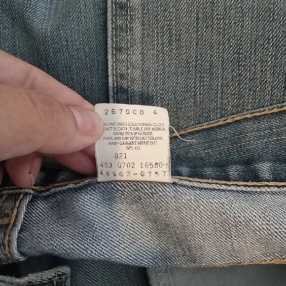 Vintage Levi's silvertab low loose men's baggy jeans size 36(see measurements) - Picture 6 of 8